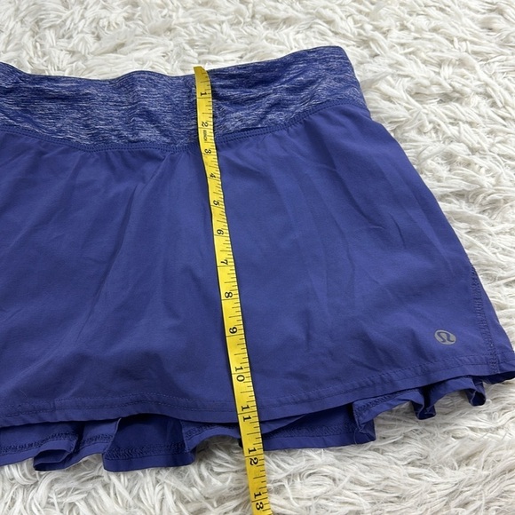 Lululemon Run Speed Skirt Royalty Purple - Picture 2 of 6
